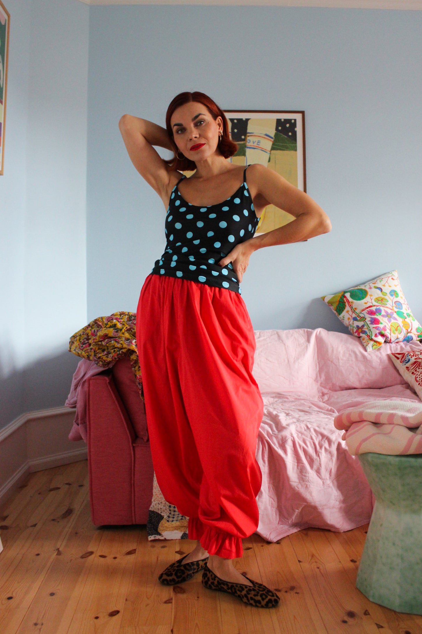 Nancy Mamelukes - Poppy Red