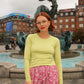 Balula Long Sleeve - Gloomy Butter Yellow Stripes