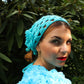 Dolores Bedazzled Flower Scarf - Crochet Pattern (DK)