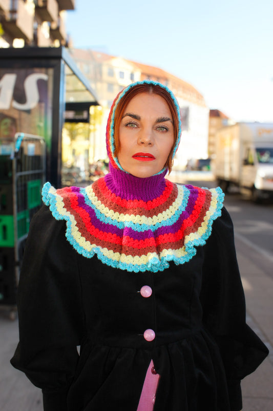Fiona Flower Head Balaclava - Crochet Pattern