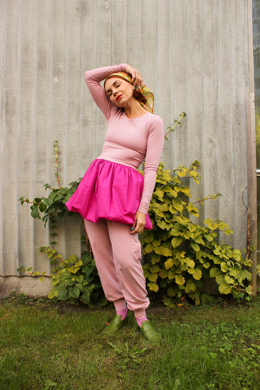 Almost a Prom Mini Dress - Hugging Pink & Magenta