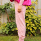 Gardenia Slumber Pants - Hugging Pink