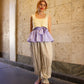 Bobbie Beam 3-in-1 Piece - Milky Blue and Blush Stripes
