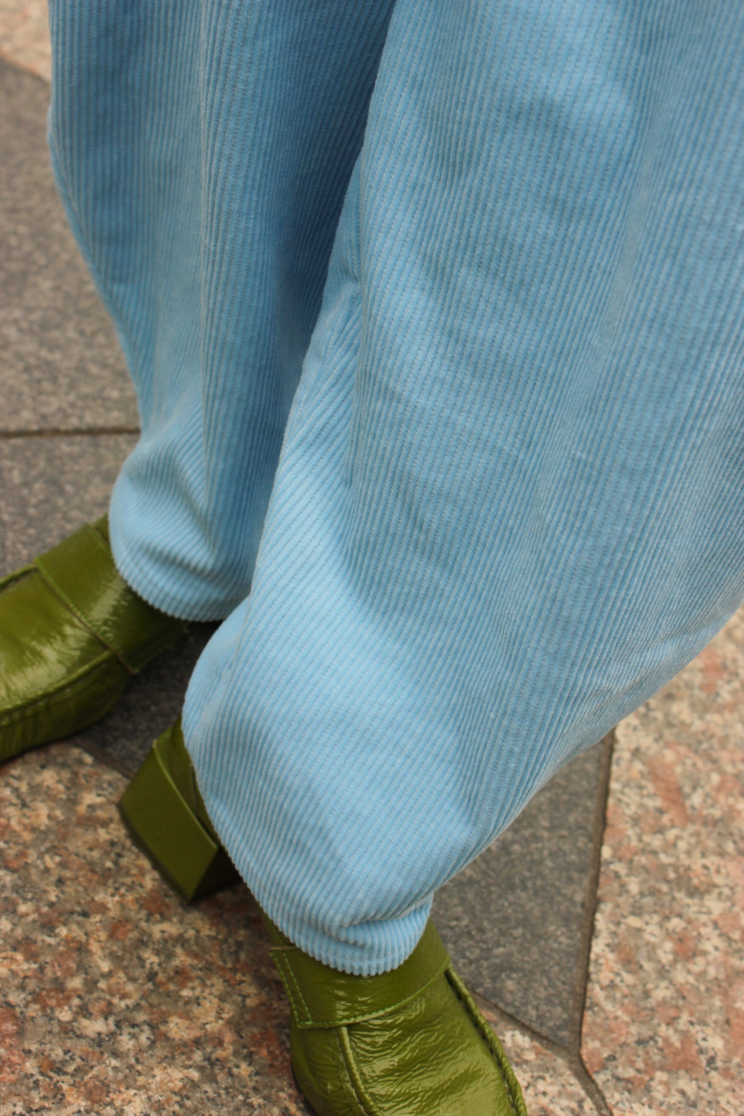 Boom Balloon Pants - Cord In Blue
