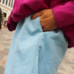 Boom Balloon Pants - Cord In Blue