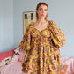 Francey Mini Dress - Groovy Moon Garden