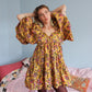 Francey Mini Dress - Groovy Moon Garden