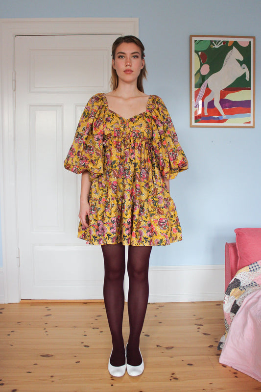 Francey Mini Dress - Groovy Moon Garden