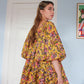 Francey Mini Dress - Groovy Moon Garden
