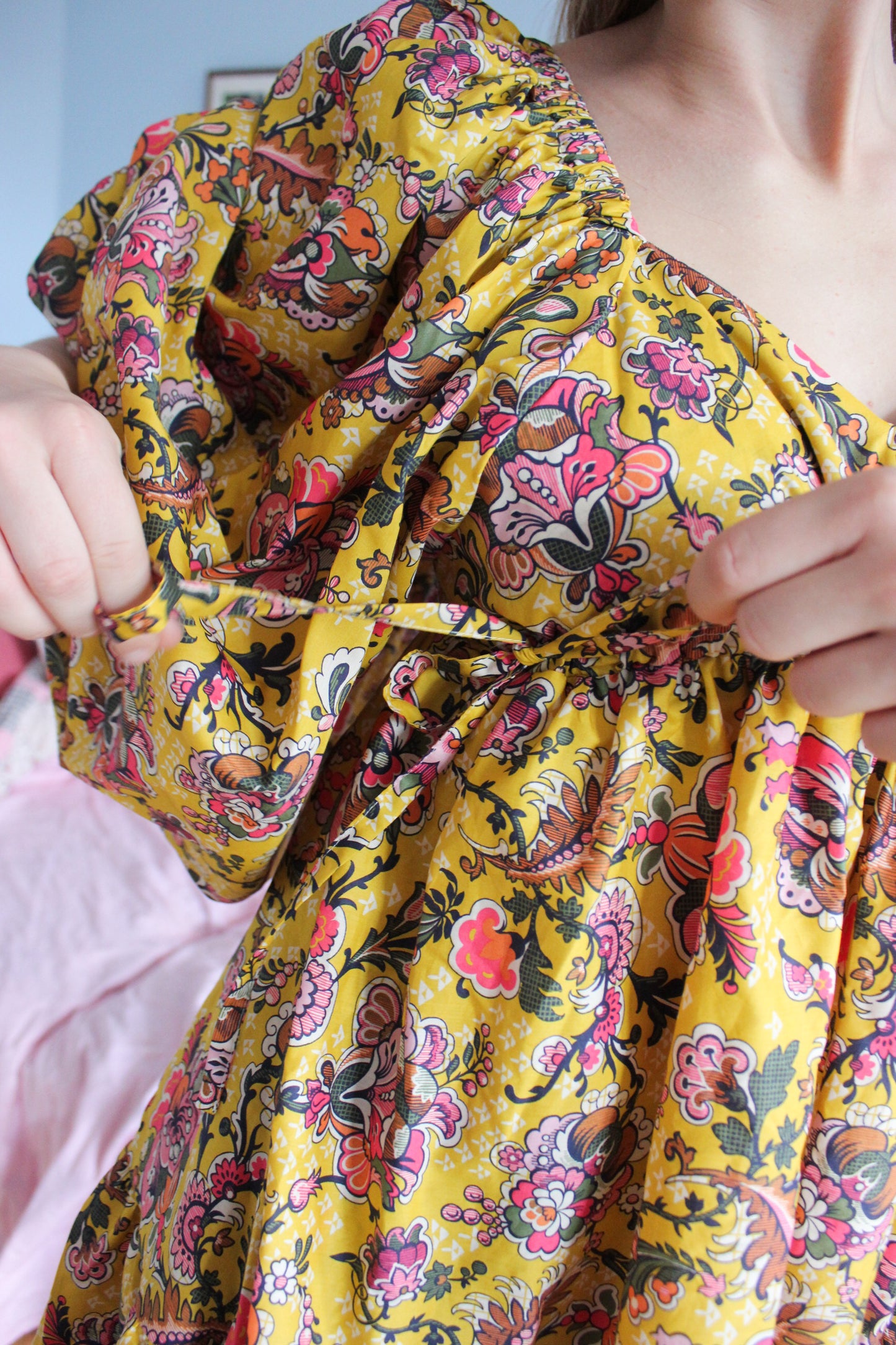 Francey Mini Dress - Groovy Moon Garden