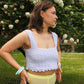 Alvine Crop Top - Crochet Pattern (DK)