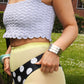 Alvine Crop Top - Crochet Pattern (DK)