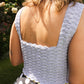 Alvine Crop Top - Crochet Pattern (DK)