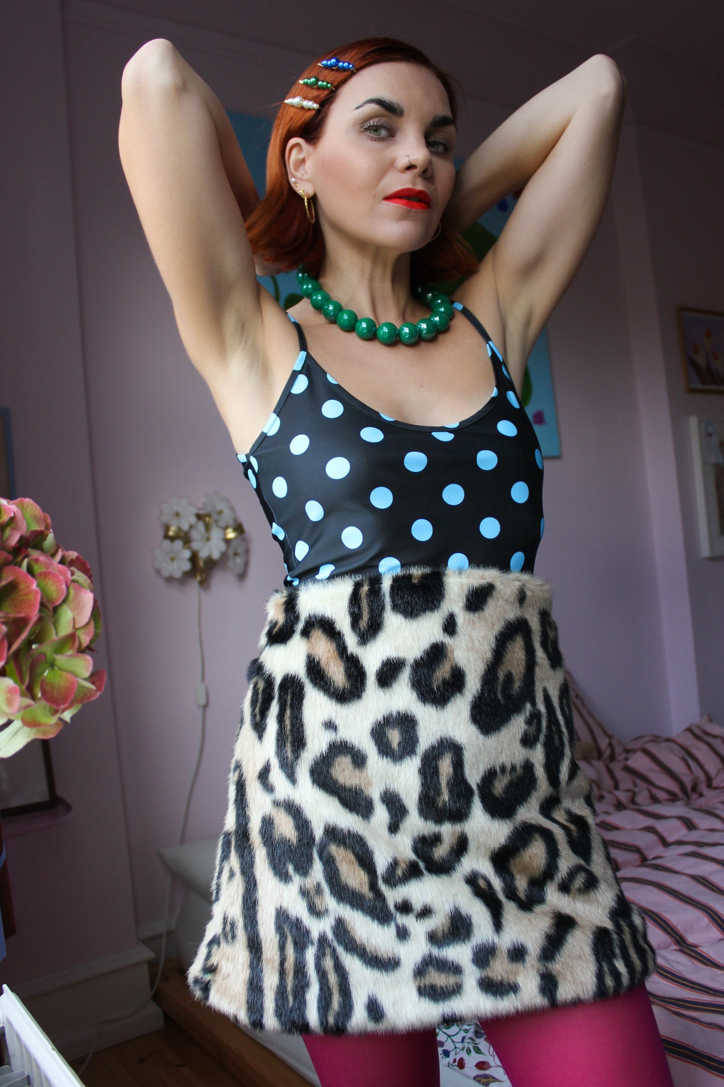 Balula Singlet - Moon Dance Dots READY TO SHIP