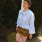 Babette Blouse - Stripy Licorice