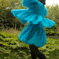 Cordelia Mini Ball Skirt - Rosie Blue