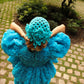 Dolores Bedazzled Flower Scarf - Crochet Pattern (DK)