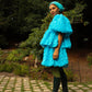 Cordelia Mini Ball Skirt - Rosie Blue