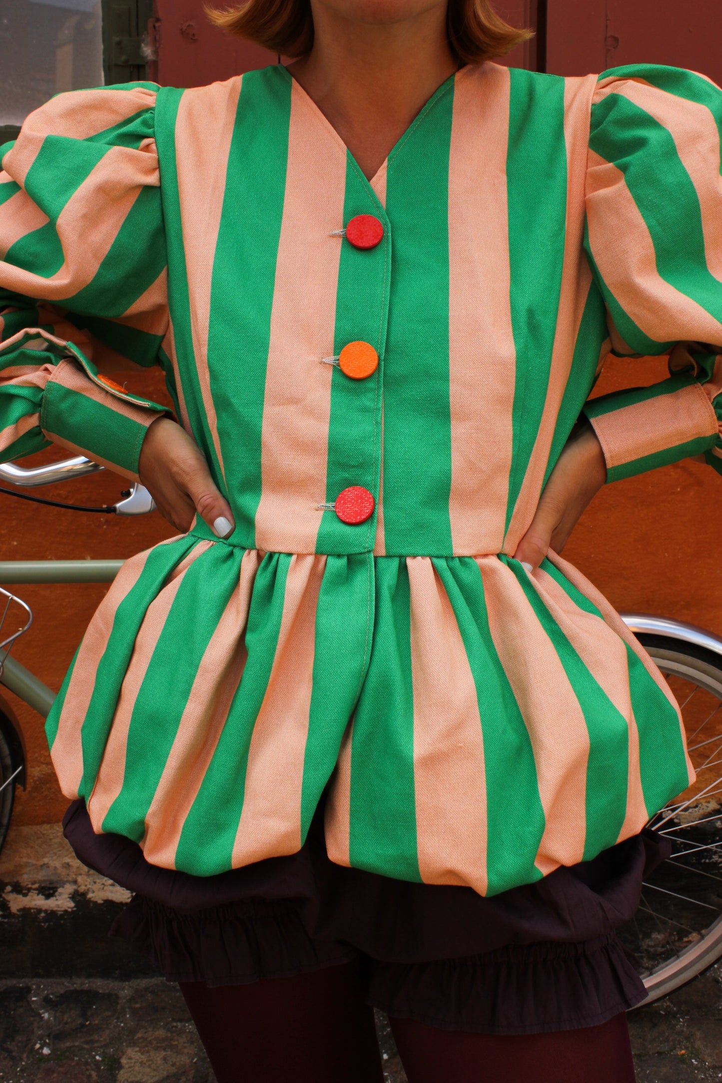 Whipped Cream Cake Jacket - Emerald Friend of a Salmon Collector's Wardrobe
