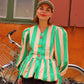 Whipped Cream Cake Jacket - Emerald Friend of a Salmon Collector's Wardrobe