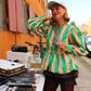 Whipped Cream Cake Jacket - Emerald Friend of a Salmon Collector's Wardrobe