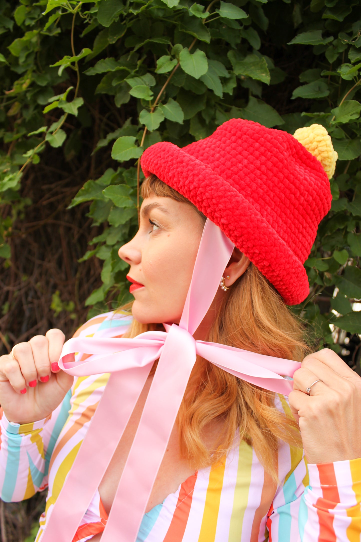 Berry Head Crochet Hat - Unika No. 1