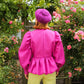 Whipped Cream Cake Jacket - Magenta Love Letter