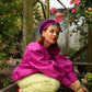 Whipped Cream Cake Jacket - Magenta Love Letter