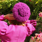 Elodie Dahlia Beret - Crochet Pattern (DK)