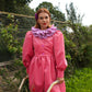 Whipped Cream Cake Midi Coat - Velvet Romance
