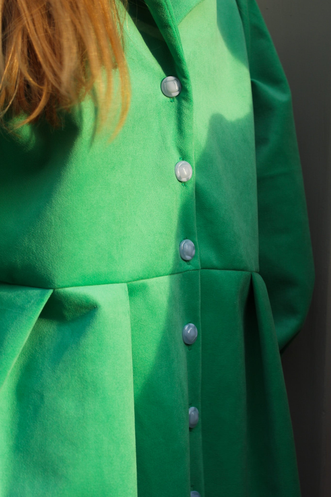 Barbara Balcony Jumpsuit - Peacock Velvet