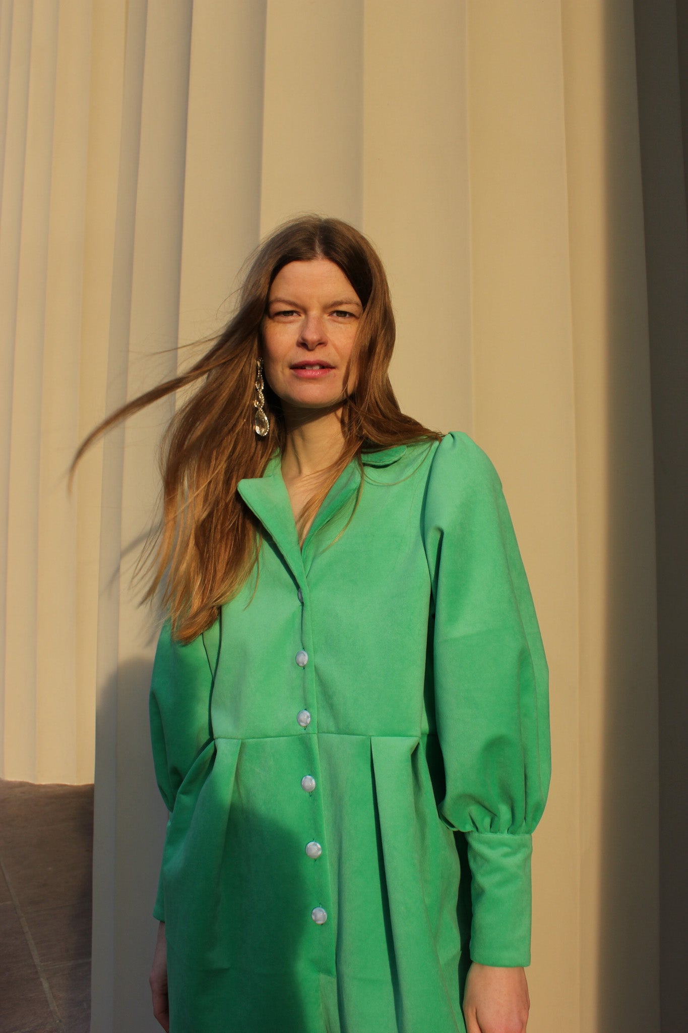 Barbara Balcony Jumpsuit - Peacock Velvet