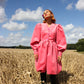 Whipped Cream Cake Midi Coat - Velvet Romance