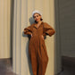 Barbara Balcony Jumpsuit - Hazel Coduroy