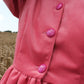 Whipped Cream Cake Midi Coat - Velvet Romance