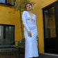 Sassy Dress - Baby Blue Dottie