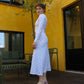 Sassy Dress - Baby Blue Dottie