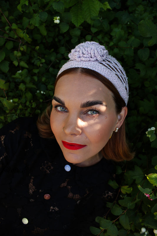 Lady Mathilde Hair Net - Crochet Pattern (DK)