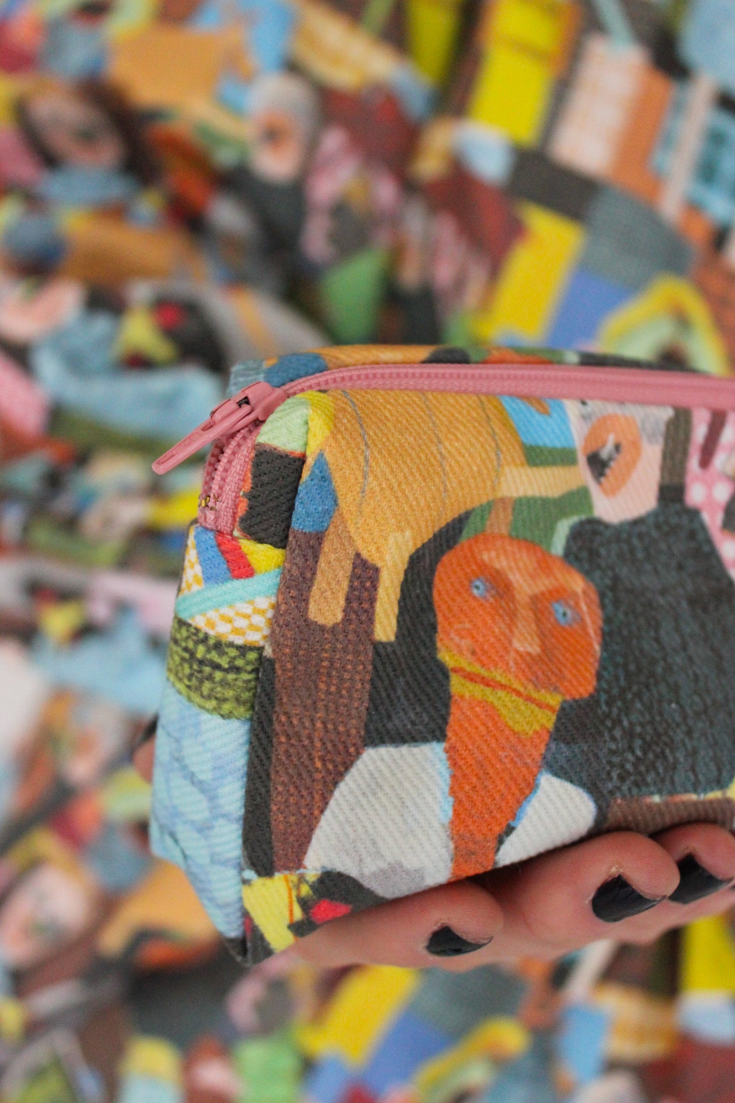 Verona Beauty Bag - Livet Er Et Kludetæppe READY TO SHIP