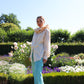 Gardenia Slumber Pants - Green and Blue Love Affair
