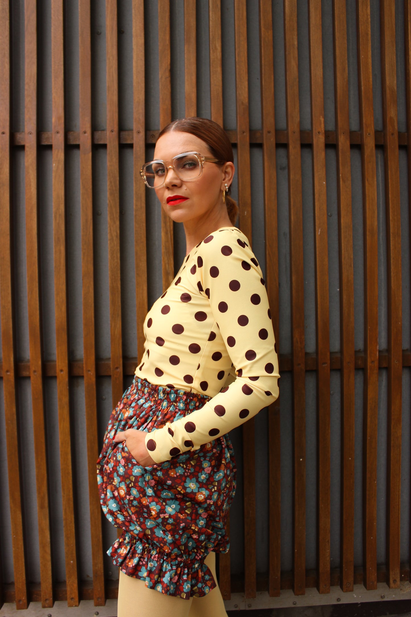Balula Long Sleeve - Butter Dots