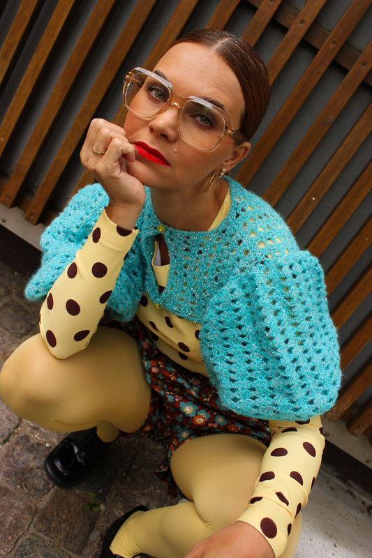 Caia Bolero Shrug - Crochet Pattern DK