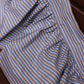 Bobbie Beam Wrap Skirt - Sunflower Sky Stripes