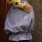Bonnie Bloomers - Sunflower Sky Stripes