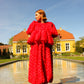 Cordelia Ball Skirt - Rosie Red