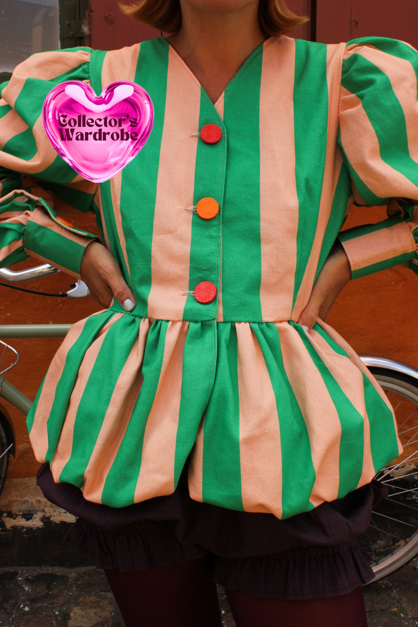 Whipped Cream Cake Jacket - Emerald Friend of a Salmon Collector's Wardrobe