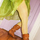Pastel yellow - Tights