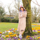 Rullegardenia Slumber Dress - Caramel Stripes