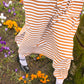 Rullegardenia Slumber Dress - Caramel Stripes