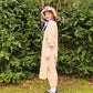 Rullegardenia Slumber Dress - Caramel Stripes